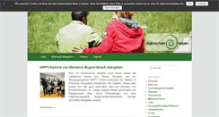 Desktop Screenshot of menschen-leben.at