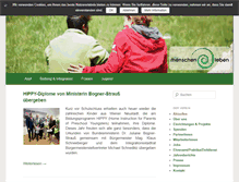 Tablet Screenshot of menschen-leben.at